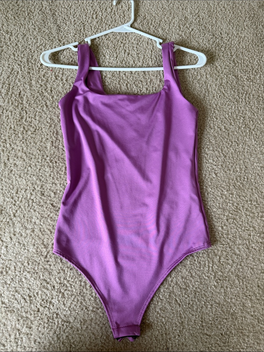 Women’s Solid purple bodysuit
